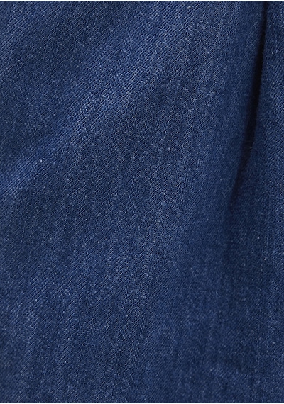 Mavi - Kemer Detaylı Denim Şort 1410214-86971 Mavi
