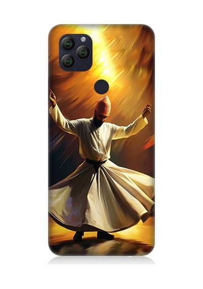 General Mobile Gm22 Uyumlu Semazen Yapan Mevlevi Desenli Silikon Kılıf