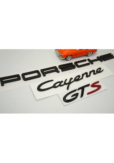 Porsche Cayenne Gts Bagaj 3M 3D Abs Yazı Logo Amblem Seti (549129339)