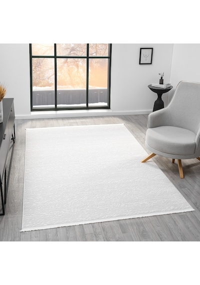 Mariesse Home Aspendos Akrilik Dokuma Salon Mutfak Koridor Kesme Yolluk Dokuma Makine Halısı Aspendos01 5115-krem