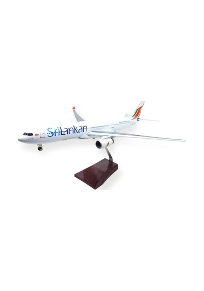 1/135 Ölçek Srilankan Airlines Airbus A330 Model Uçak Maketi 47 Cm