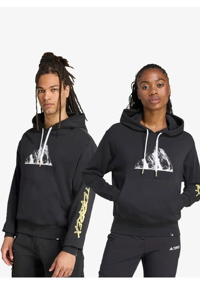 Adidas Jm6363 U Snow Hd Unisex Sweatshirt Siyah