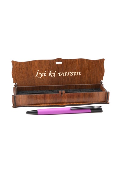 Ahşap Kutulu Tükenmez Kalem N11.15972