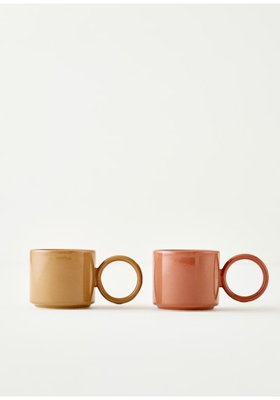 Bella Maison Arcana Espresso Set 2'li Gül Kurusu 184 CC