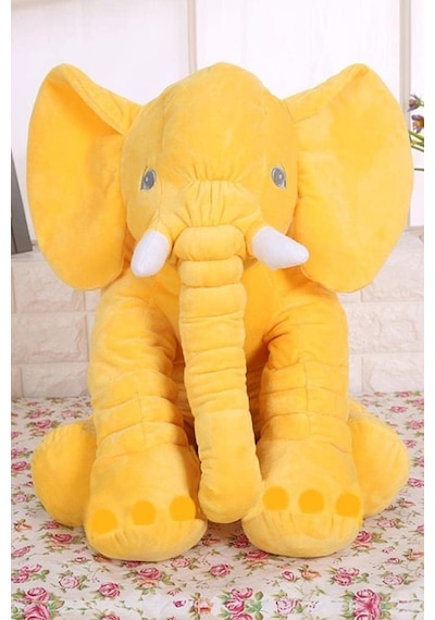 Uyku Arkadaşım Uyku Fili 80 Cm Mavi