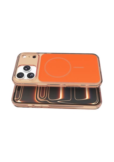 Joko Apple İphone 17 Pro Max Bruma Magsafe Kapak - Turuncu