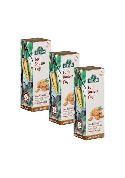 Arifoğlu Tatlı Badem Yağı 3 x 50 ML