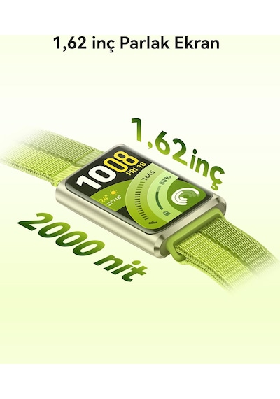 Huawei Band 11 Pro Titanium Aluminum Alloy Mavi 1.62" Amoled Akıllı Saat (Distribütör Garantili)