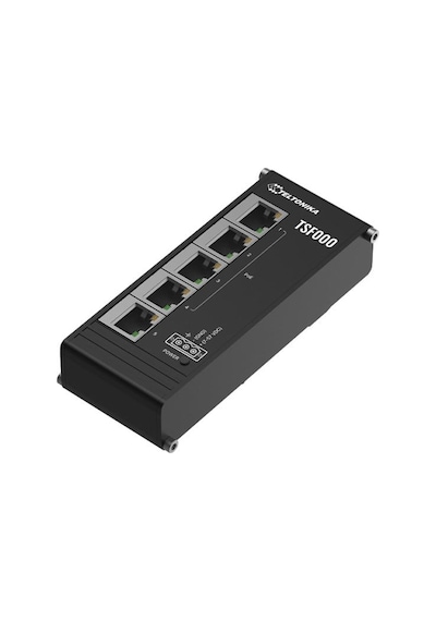 Teltonika Tsf000 4 Port 10/100 4 Port Poe 1 Port Uplınk 120w Yonetılemez Endüstriyel Swıtch