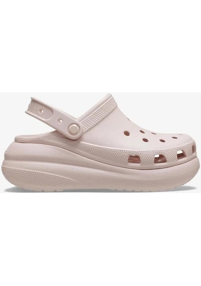 Crocs 207521 Crush 6ur Quartz Platform Taban Kadın Terlik Pudra