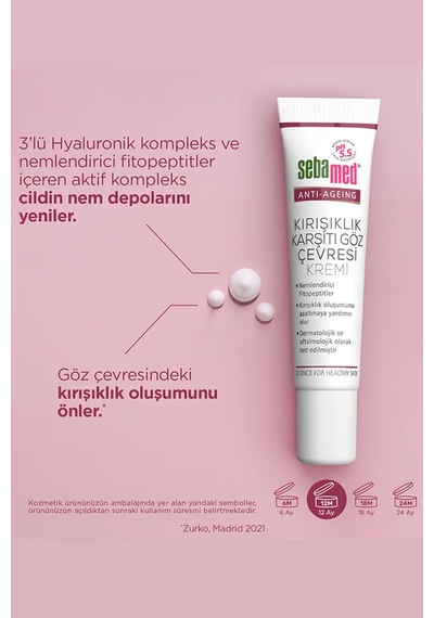 Sebamed  Göz Kremi 15 Ml 2 Adet