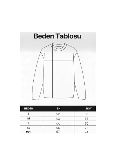 Serablanka Erkek Oversize Balıkçı Yaka Triko Kazak Rahat Kalıp Gri