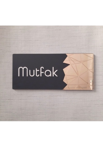 Klasik Seri Mutfak Yönlendirme Tabelası