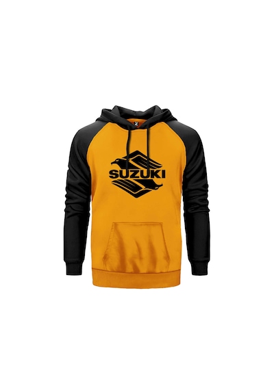 Suzuki Intruder Sarı Renk Reglan Kol Sweatshirt Sarı