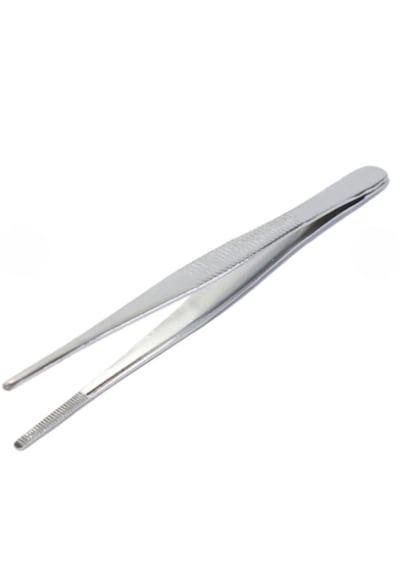 Penset Düz Küt Uçlu 13 Cm Nikel Kaplama