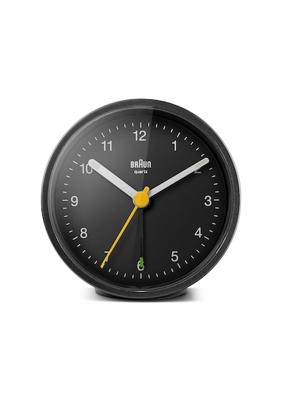 Braun Bc12b Siyah Klasik Analog Alarmlı Masa Saati Brn.bc12b