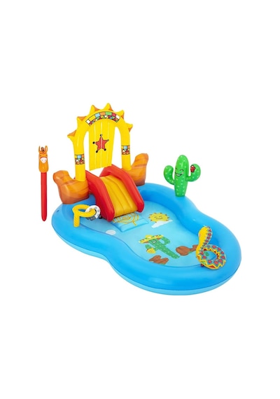 Bestway 8'8" X 6'2" X 55"/2.64m X 1.88m X 1.40m Wild West Play Ce Çok Renkli