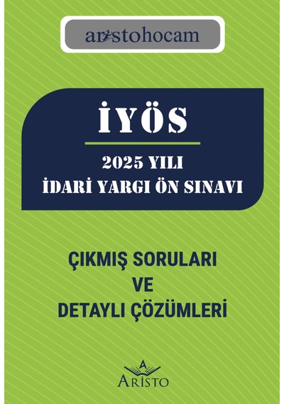 2025 Yılı İdari Yargı Ön Sınavı