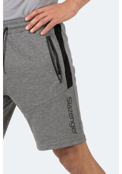 Slazenger Nıkon I 2 Li Set Erkek Siyah - Koyu Gri Şort
