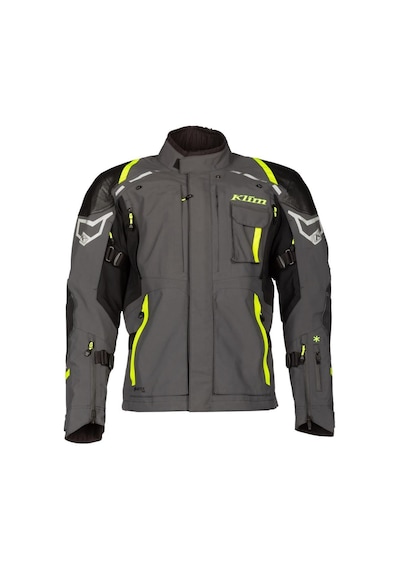 Klim Kodiak Korumalı Motosiklet Montu Koyu Gri