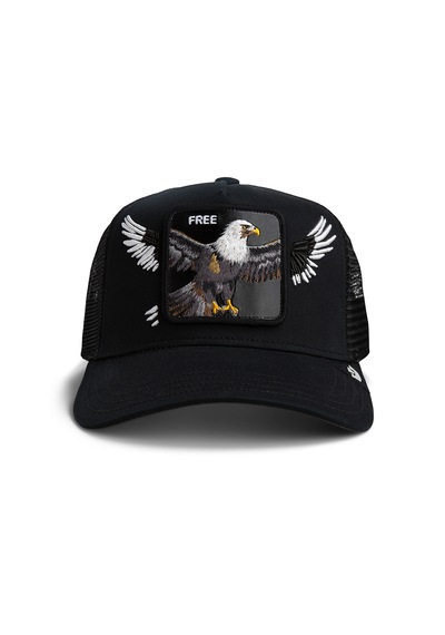 Goorin Bros. Wings Free Kartal Figür 101-3020 Şapka siyah