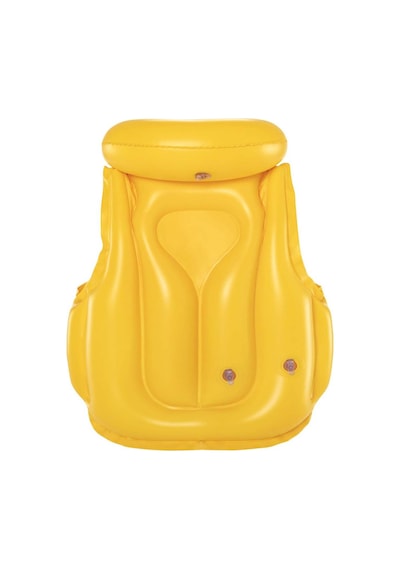 Çocuk 3-6 Yaş Deniz Havuz 51x46 Cm Yüzme Can Yelek 01 Sarı