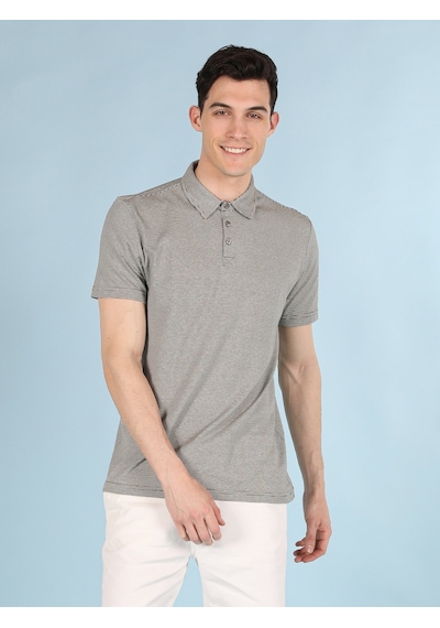 Colin'S Regular Fit Polo Yaka Erkek Yeşil Kısa Kol Tişört Cl1058657_Q1.V2_Kha Haki