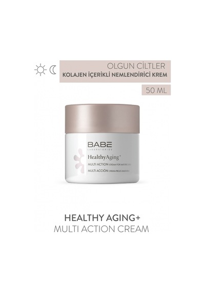 Babe Healthyaging+ Multi Action Cream 50ml - Besleyici Yüz Bakım Kremi