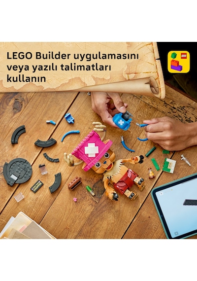 LEGO® ONE PIECE Tony Tony Chopper 75643 - 9 Yaş ve Üzeri Çocuklar için Aksesuarlar İçeren Yaratıcı Oyuncak Yapım Seti (577 Parça)