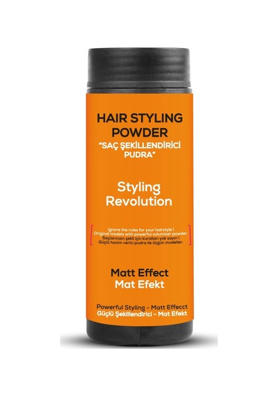Fontenay Saç Şekillendirici Pudra Toz Wax Ultra Strong Turuncu + Şekil Tarağı + Saç Spreyi 400ml 3'lü Set