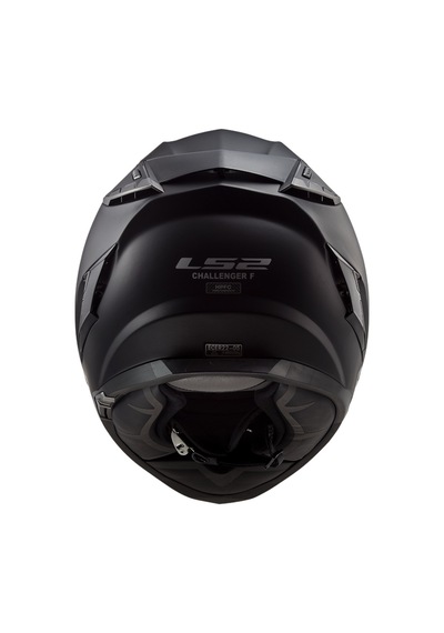 Ls2 Challenger Mat Siyah Kapalı Kask