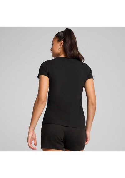 Puma Kadın Ess Elevated Siyah T-shirt - 69089401 Siyah
