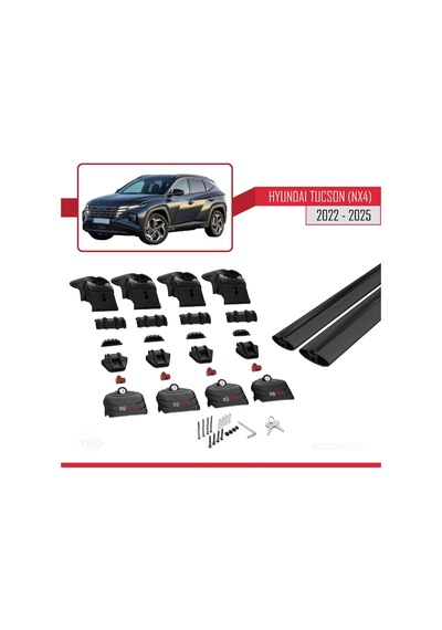 Hyundai Tucson 4 Nx4 2022 Ve Sonrası İle Uyumlu Ace-2 Ara Atkı