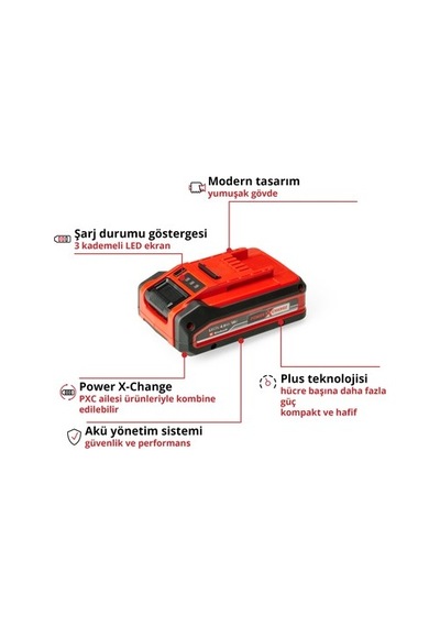 Multi Ah Power X-change Akü İle 18 V Güç Ve Uyumlu Kullanım