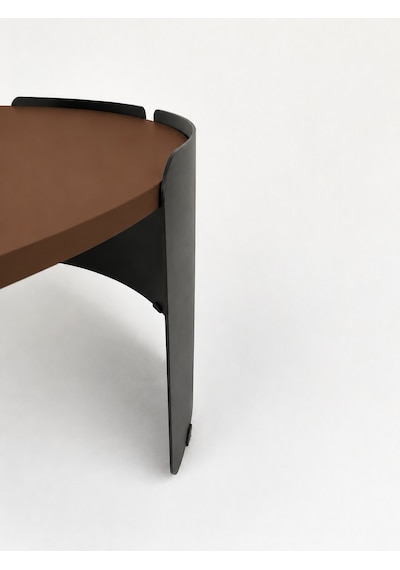 Orbit Yuvarlak Orta Sehpa Çap 90cm Mat Ceviz Ve Mat Siyah Metal Ayak 35cm Modern Tasarım Dekoratif Ceviz - Siyah Orbit Yuvarlak Orta Sehpa Çap 90cm Mat Ceviz Ve Mat Siyah Metal Ayak 35cm Modern Tasarım Dekoratif Ceviz - Siyah