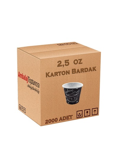 2.5 Oz Karton Bardak-2000'li