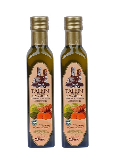 Ralila Zencefilli Ve Zerdeçallı Elma Sirkesi 250 Ml X 2 Adet