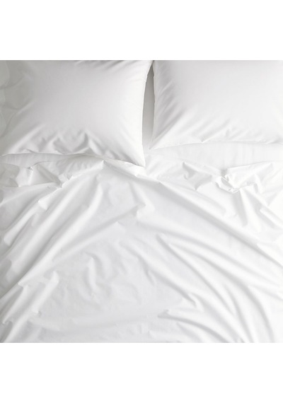 Prime Sleeks %100 Pamuk Yastık Kılıfı 2 Adet - Beyaz - 50x70cm Beyaz
