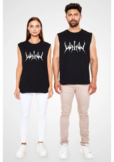 Adrift Watain Siyah Kolsuz Tişört T-shirt Siyah