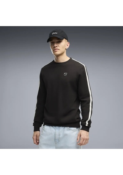 Puma Ess Elevated Crew Siyah Erkek Sweatshirt