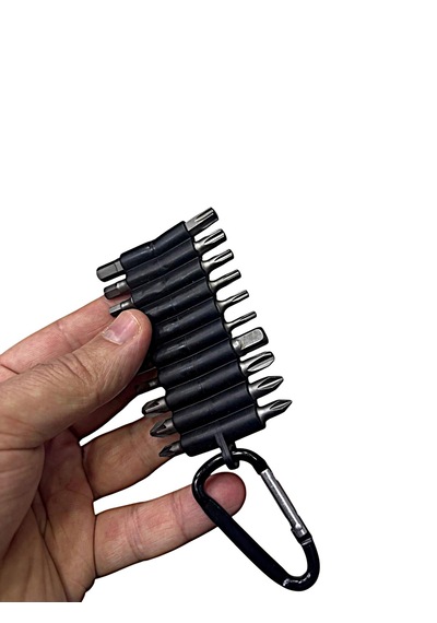 22 Parça Karabinalı Bits Set