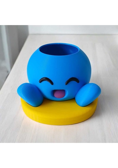 Oddish Pokemon Figürlü Saksı
