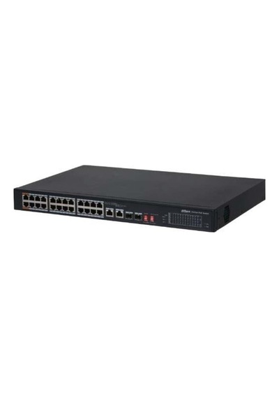 Pfs3226-24et-240 24 Port 24xfe-2xge-2x1ge/sfp 240w Hi-poe Switch