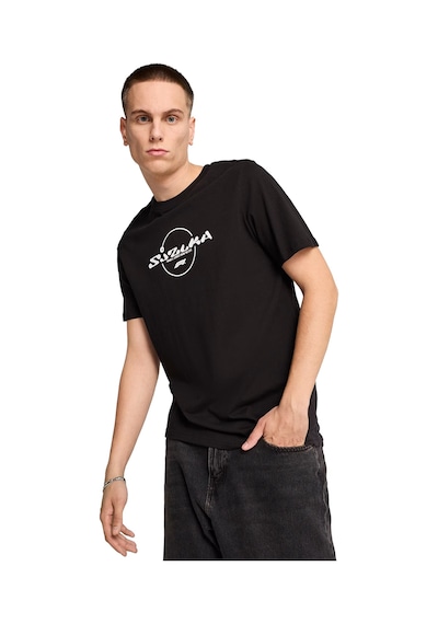Puma F1 Japan Erkek Siyah Günlük Stil T-shirt 63017501 1637349 SIYAH