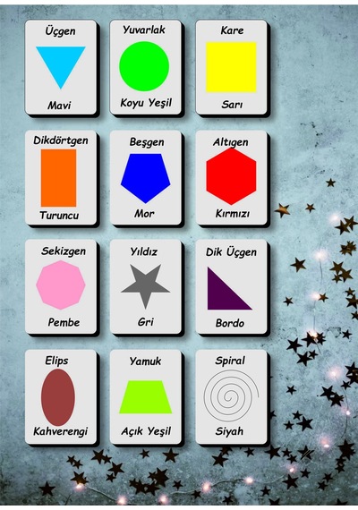 Ahşap Zeka Kartları Eşleştirme Oyunu Ahşap Puzzleoyuncak Şekiller Ve Renkler