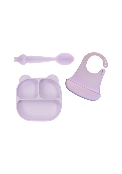 Pandish Mamma Beslenme Seti 3'lü Lila P7d99000924n1-1 Lila