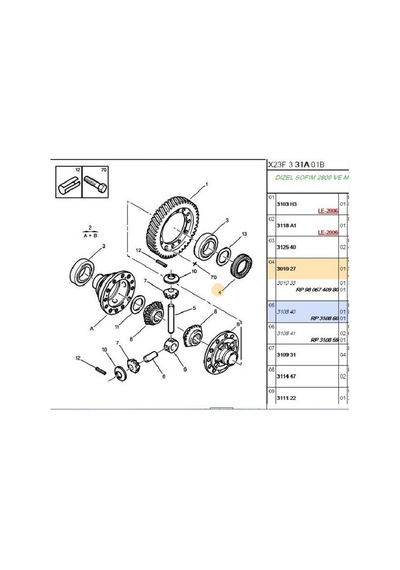 Boxer Jumper Ducato1 2 3 Sağ Aks Keçesi Skt045995-301027-9616785780