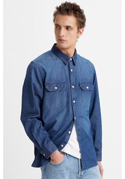 Levi's Erkek Kot Gömlek 19573-0211 Mavi