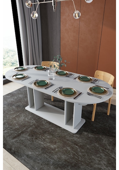 Modern 8 Kişilik Mutfak Yemek Masası %100 Mdf Mutfak Yemek Odası Masası Ym08 Kül Gri Modern 8 Kişilik Mutfak Yemek Masası %100 Mdf Mutfak Yemek Odası Masası Ym08 Kül Gri