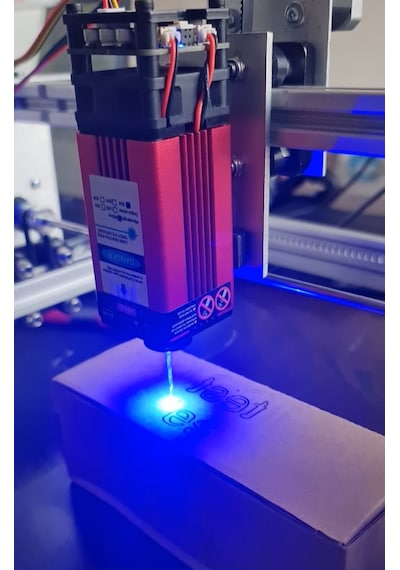 20 Watt Lazer Cnc Markalama Makinesi